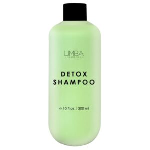 Limba Cosmetics Detox Oily Hair Cleansing Shampoo – profesionalus detoksikuojantis šampūnas riebiai galvos odai 300 ml