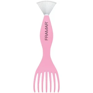 Įrankis plaukų šepečiams valyti framar brush cleaner pink fra99041